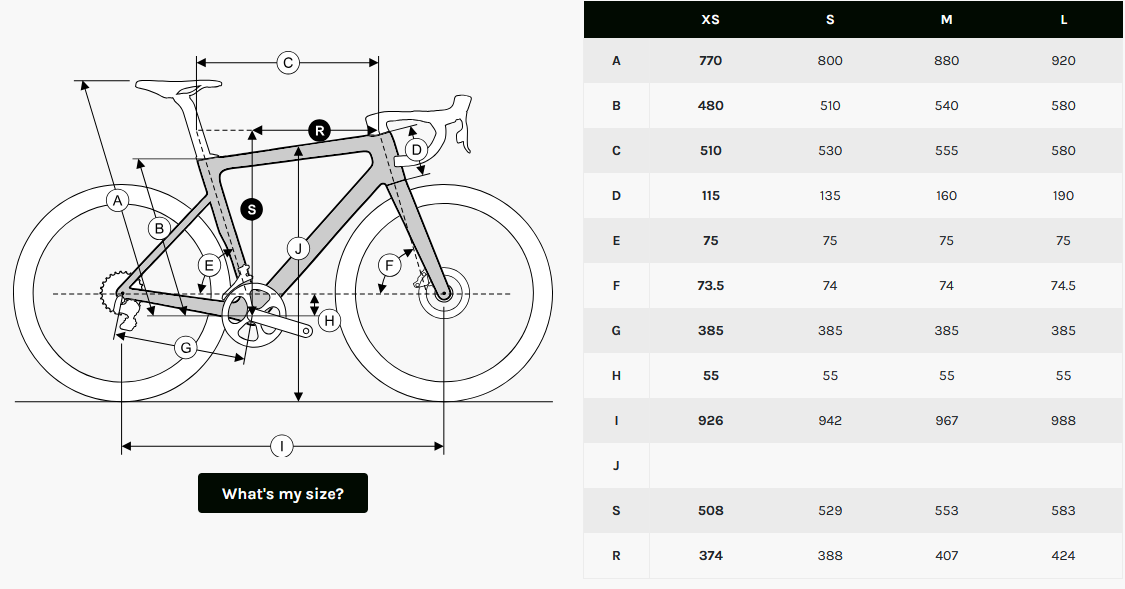 Bahnrad "Ridley Arena A mit Miche Pistard" Schwarz
