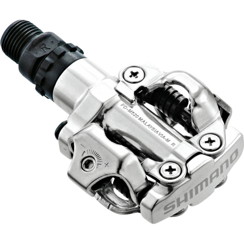 Shimano SHIMANO PD-M520 Pedale SIlber