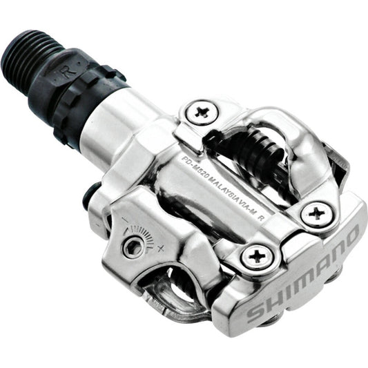 Shimano SHIMANO PD-M520 Pedale SIlber