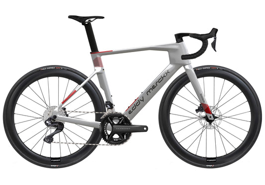 Rennrad "Eddy Merckx 525R mit Shimano Ultegra  DI2 2x12sp" grau