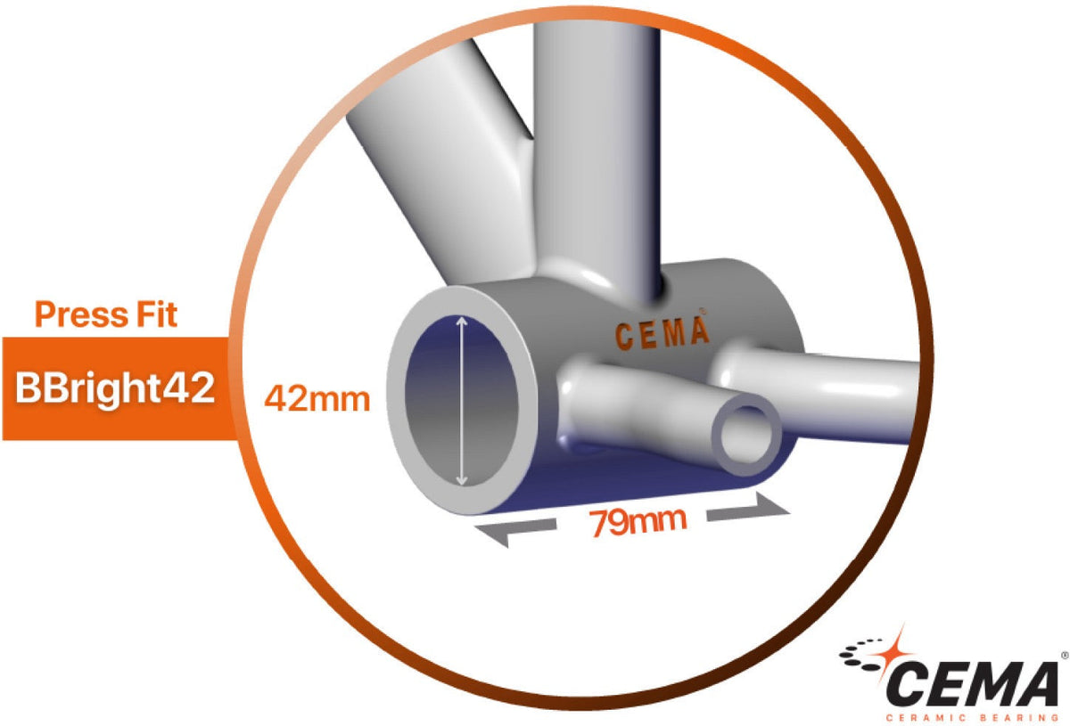 CEMA Keramik BB RIGHT42 INTERLOCK Innenlager