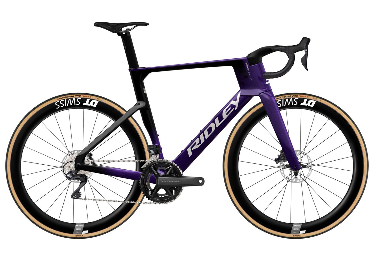 Rennrad "Ridley Noah Fast 3.0 mit Shimano Ultegra DI2 2x12sp" purple