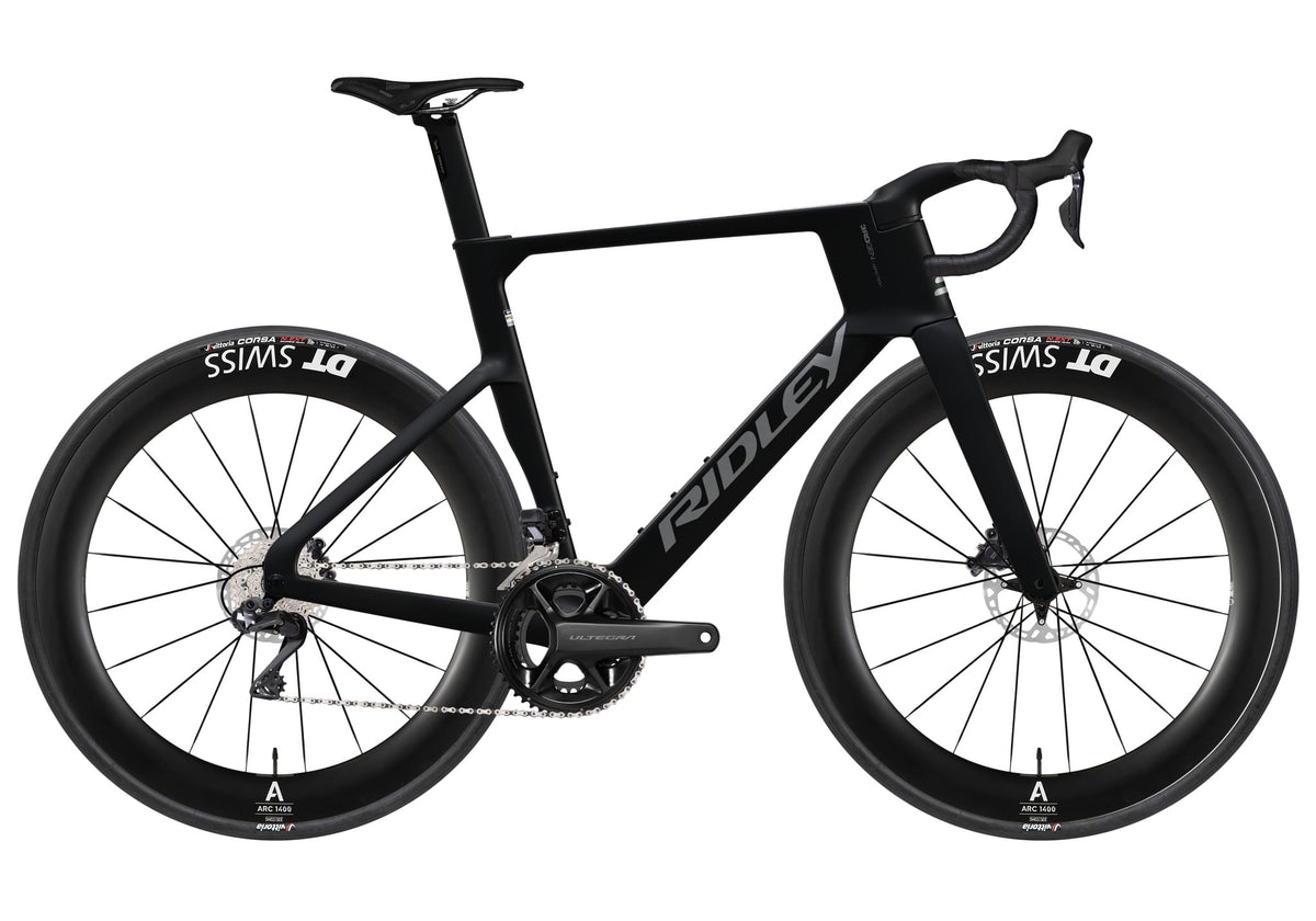 Rennrad "Ridley Noah Fast 3.0 mit Shimano Ultegra DI2 2x12sp" schwarz