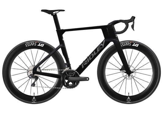 Rennrad "Ridley Noah Fast 3.0 mit Shimano Ultegra DI2 2x12sp" schwarz