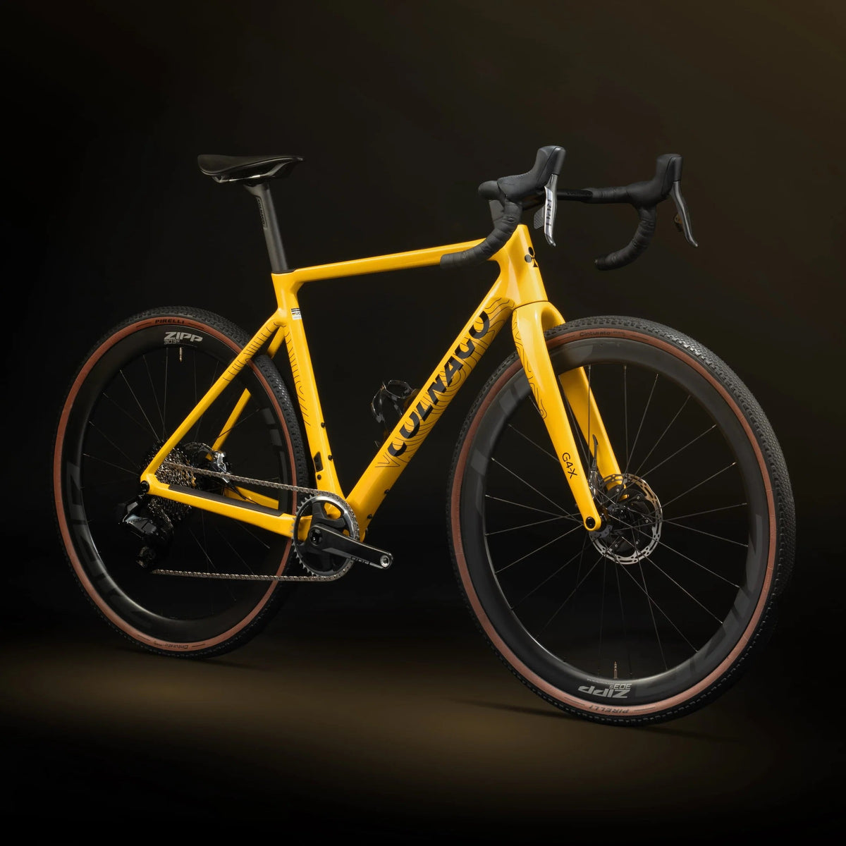 Gravelbike "Colnago G4-X SRAM Force XPLR 1x12sp" Gelb