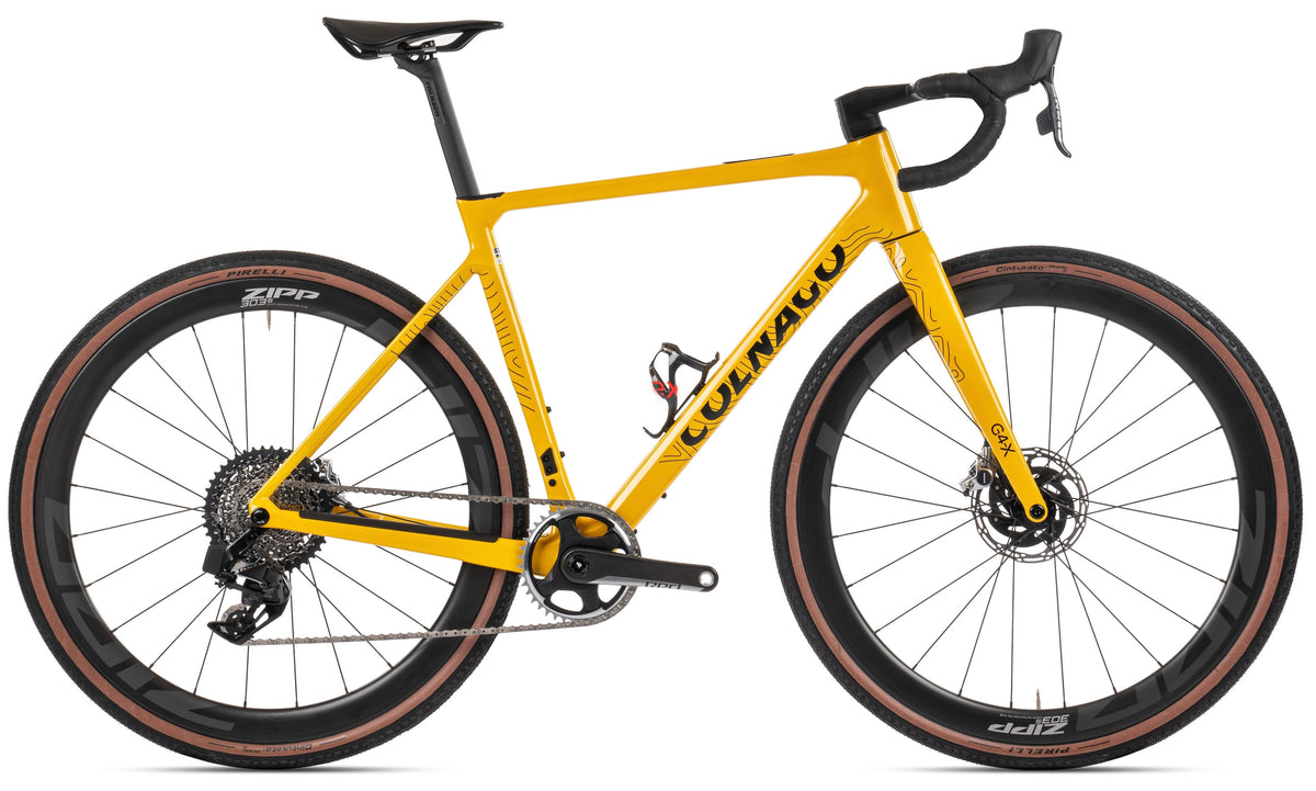 Gravelbike "Colnago G4-X SRAM Force XPLR 1x12sp" Gelb