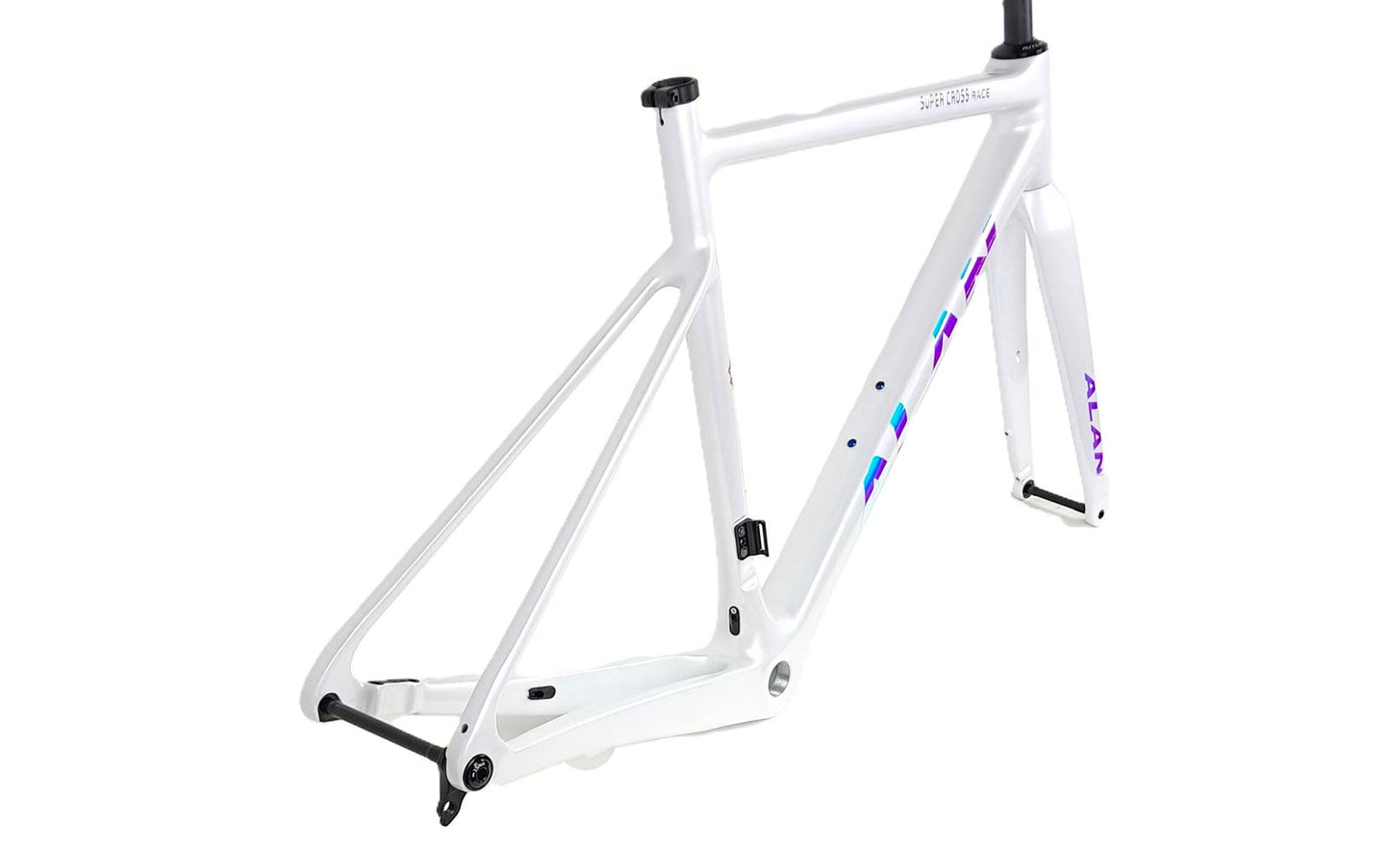 Cyclocrossbike "ALAN Super Cross Race Pro mit SRAM Rival E1 1x12" WHITE OPAL