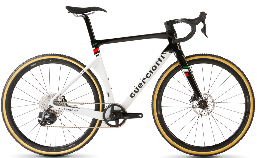 Cyclocrossbike "Guerciotti Eureka CXS mit SRAM Rival AXS E1 1x12" Design Italia