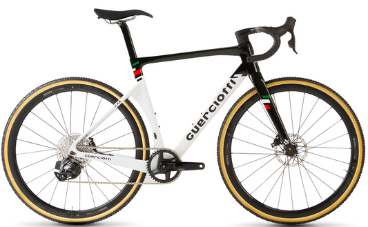 Cyclocrossbike "Guerciotti Eureka CXS mit SRAM Rival AXS E1 1x12" Design Italia