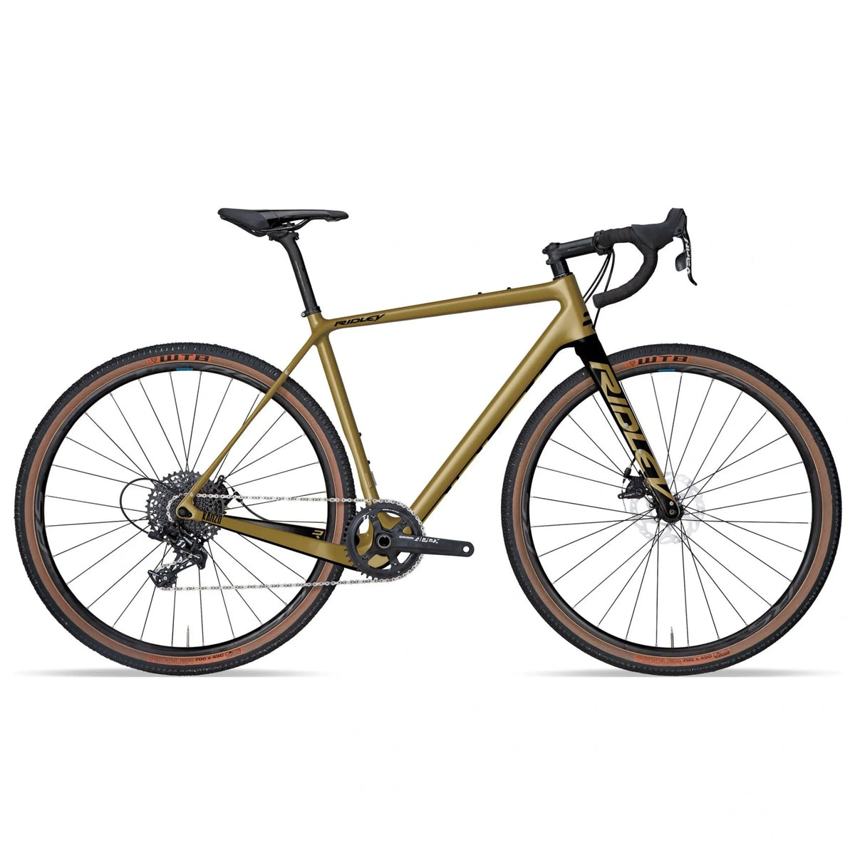 Gravelbike "Ridley Kanzo Adventure Carbon 1.0 Shimano GRX600 1x12 Speed" Gold