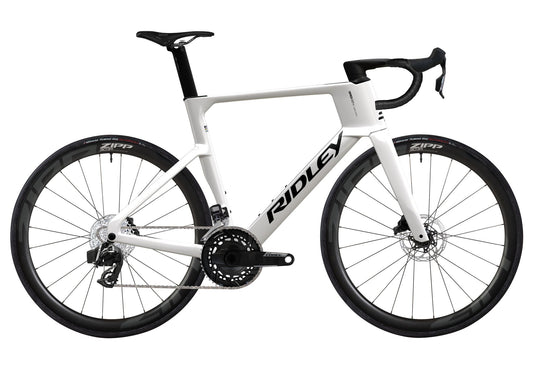 Rennrad "Ridley Noah 3.0 mit Sram Force AXS 2x12sp" Weiß