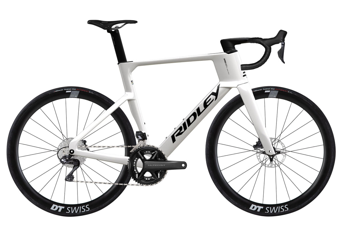 Rennrad "Ridley Noah 3.0 mit Shimano Ultegra DI2 2x12sp" Weiß