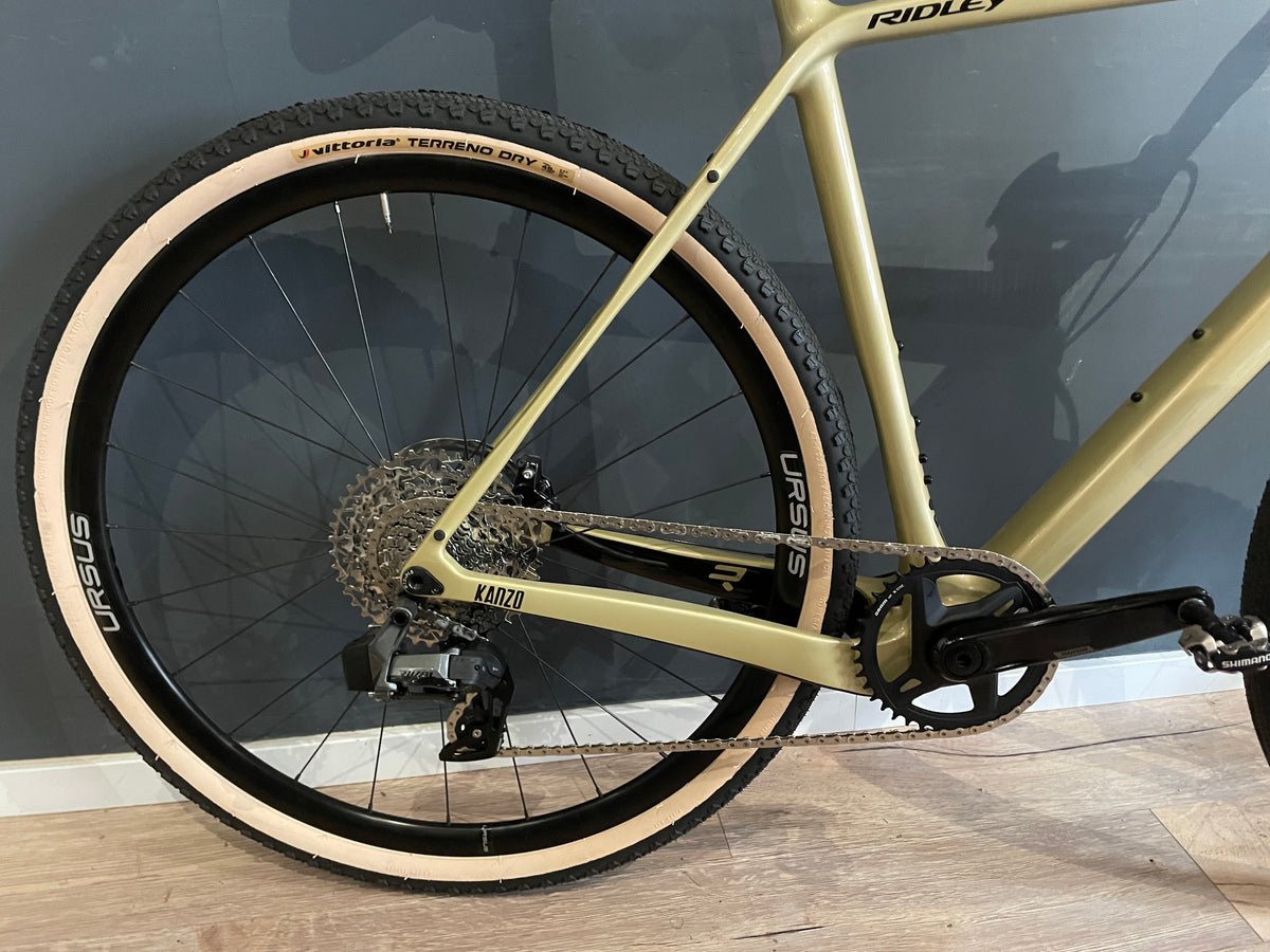 Gravelbike "Ridley Kanzo  ADV 1.0 gold mit SRAM Rival AXS XPLR 1x12