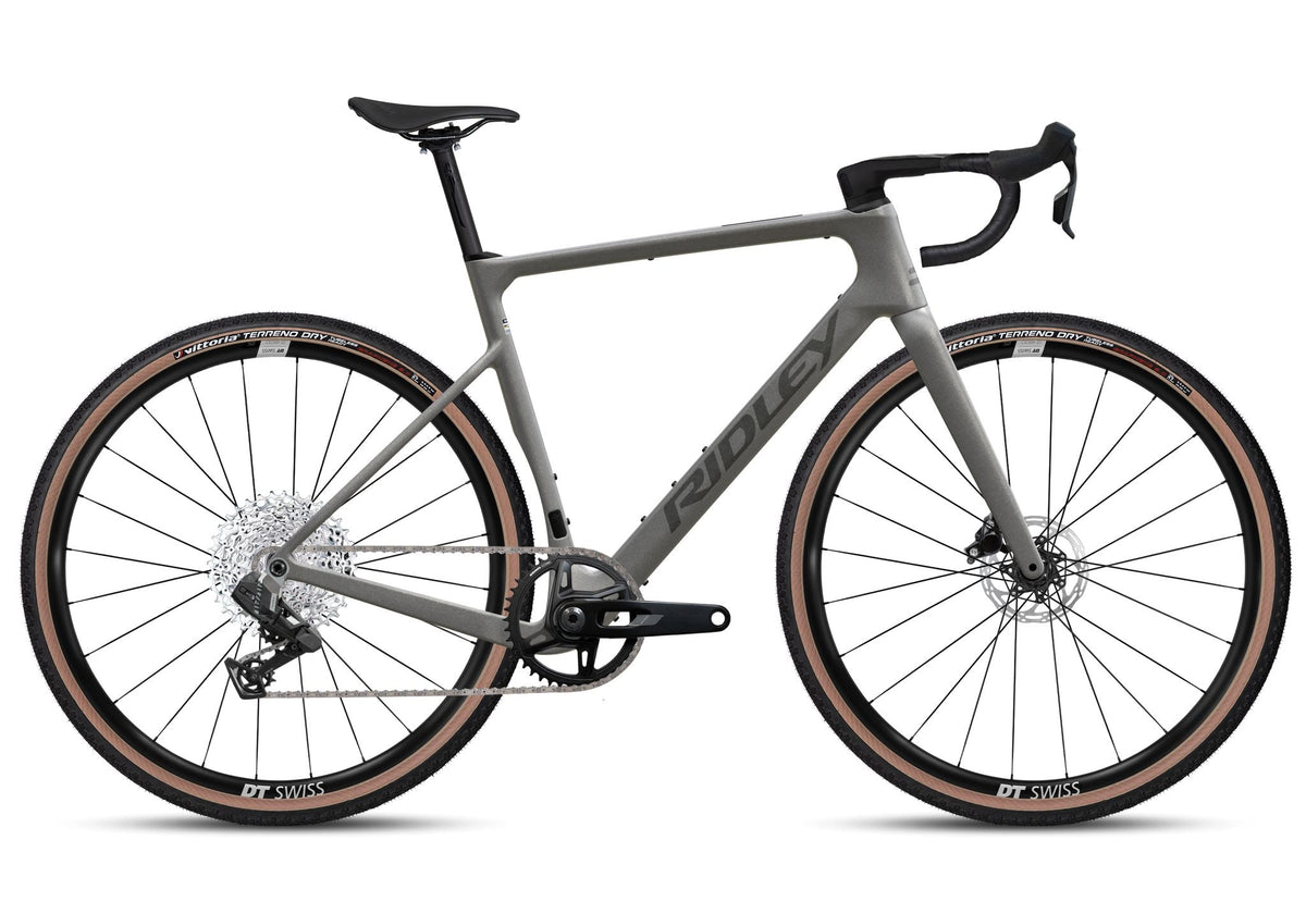 Gravelbike "Ridley ASTR mit SRAM Rival XPLR 1x13" Empress Grey Metallic