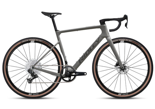 Gravelbike "Ridley ASTR mit SRAM Rival XPLR 1x13" Empress Grey Metallic