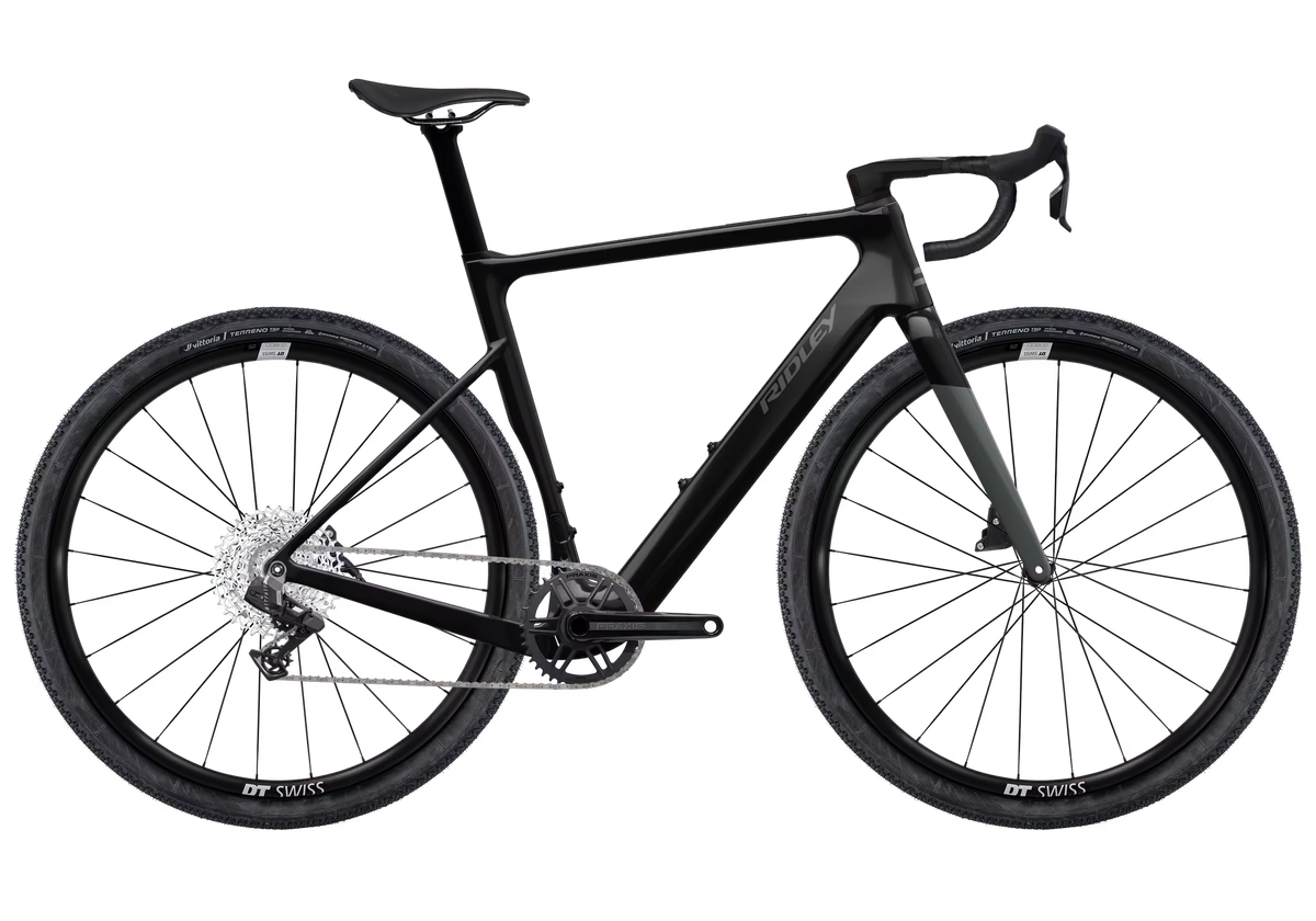 Gravelbike "Ridley E-ASTR mit Sram Rival XPLR 1x13" Schwarz