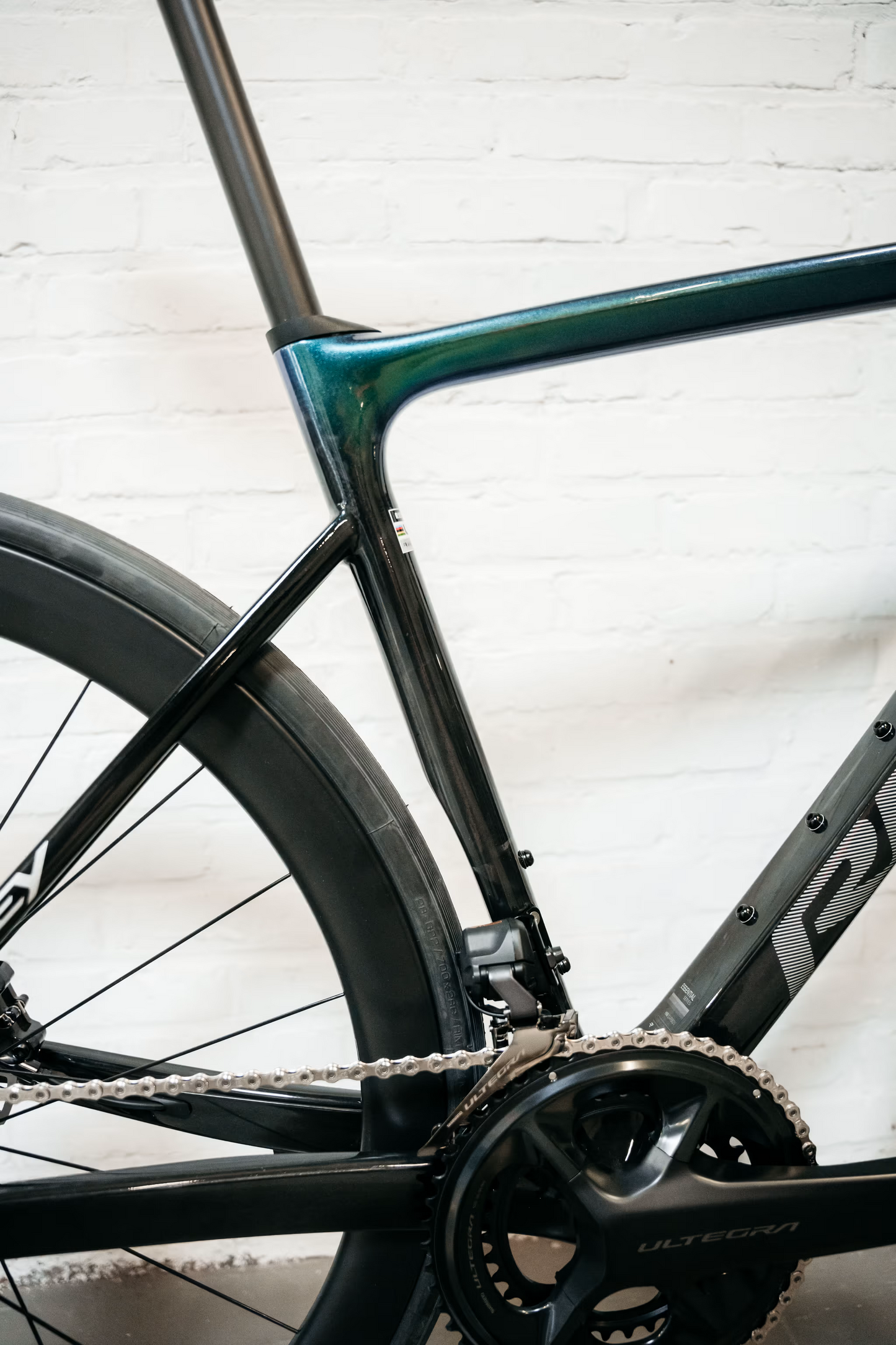 Rennrad "Ridley Falcn mit Shimano 105 DI2 2x12" Blau Schwarz