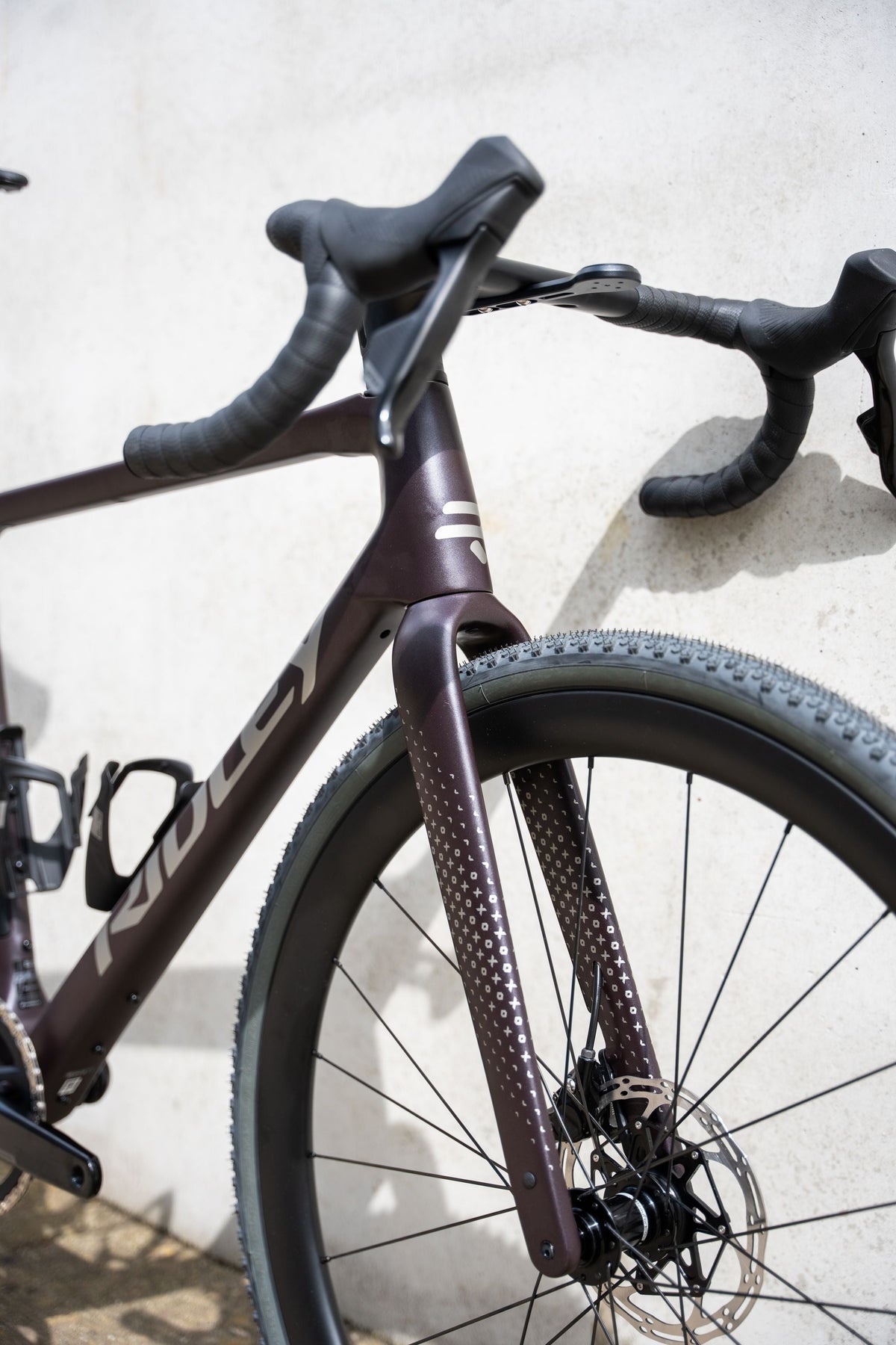 Gravelbike "Ridley GRIFN RS SRAM Force AXS XPLR 1x12" Dark Plum Metallic