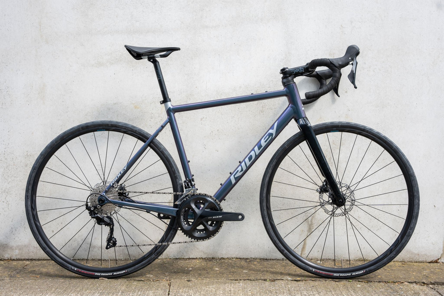 Gravelbike "Ridley GRIFN A Shimano GRX 400 2x10sp" Dark Violet Cameleon
