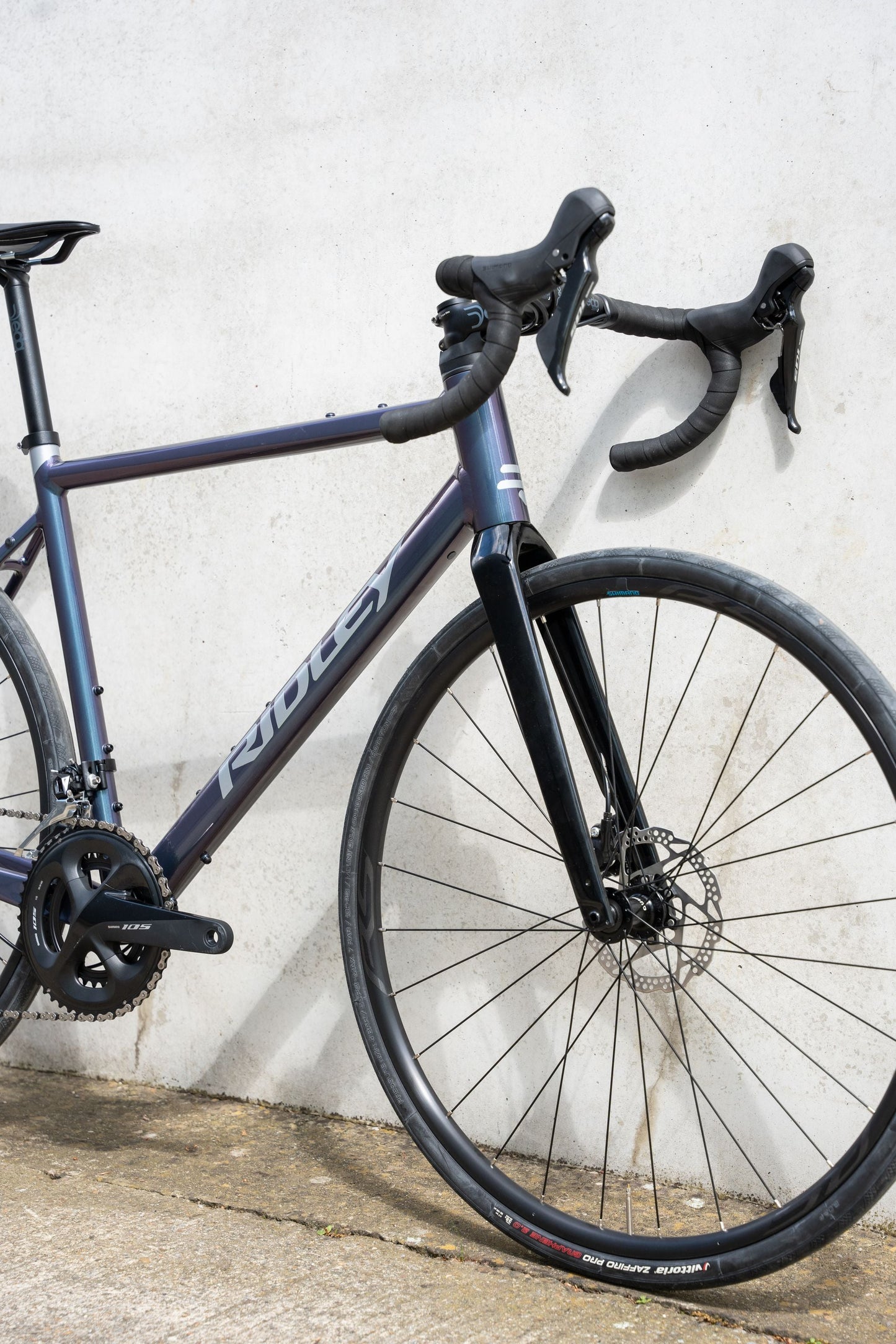 Gravelbike "Ridley GRIFN A Shimano GRX 600 2x12sp" Dark Violet Cameleon