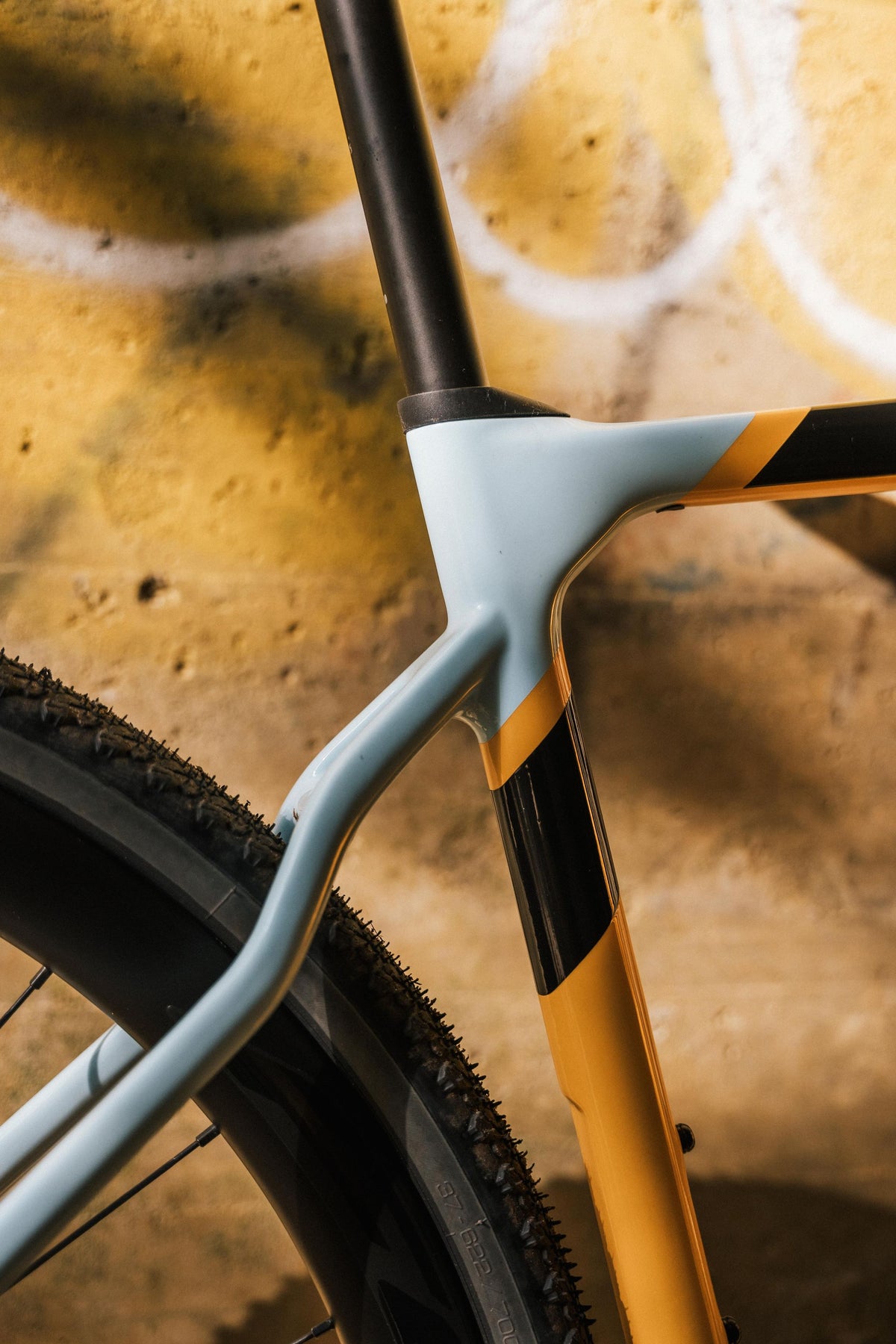 Gravelbike "Eddy Merckx Pévèle Carbon mit Shimano GRX800 2x12sp" Grün Gelb