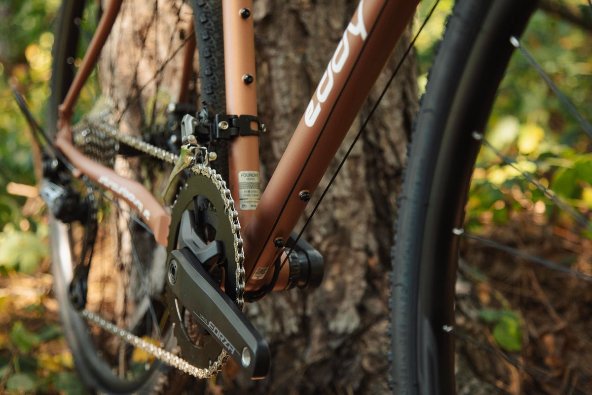 Gravelbike "Eddy Merckx Strasbourg Stahl SRAM Apex XPLR 1x12" bronze