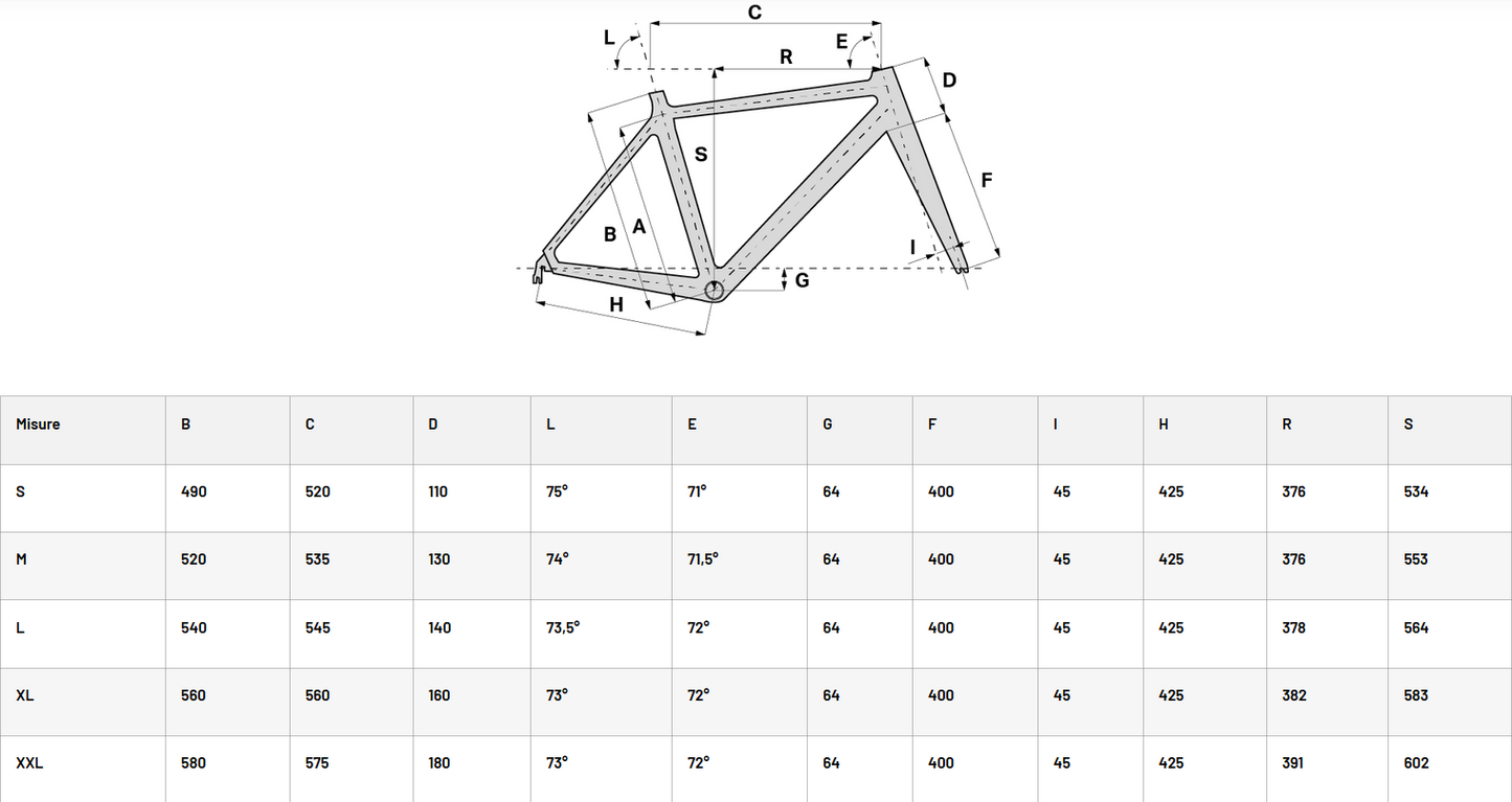 Cyclocross Rahmenset "ALAN Super Cross Race Pro" WHITE OPAL