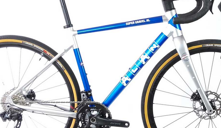 Gravelrahmen "ALAN Super Gravel AL" BLUE