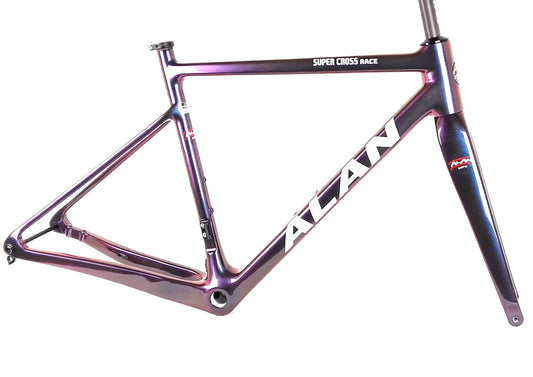 Cyclocross Rahmenset "ALAN Super Cross Race Pro" BLOODY BLUE