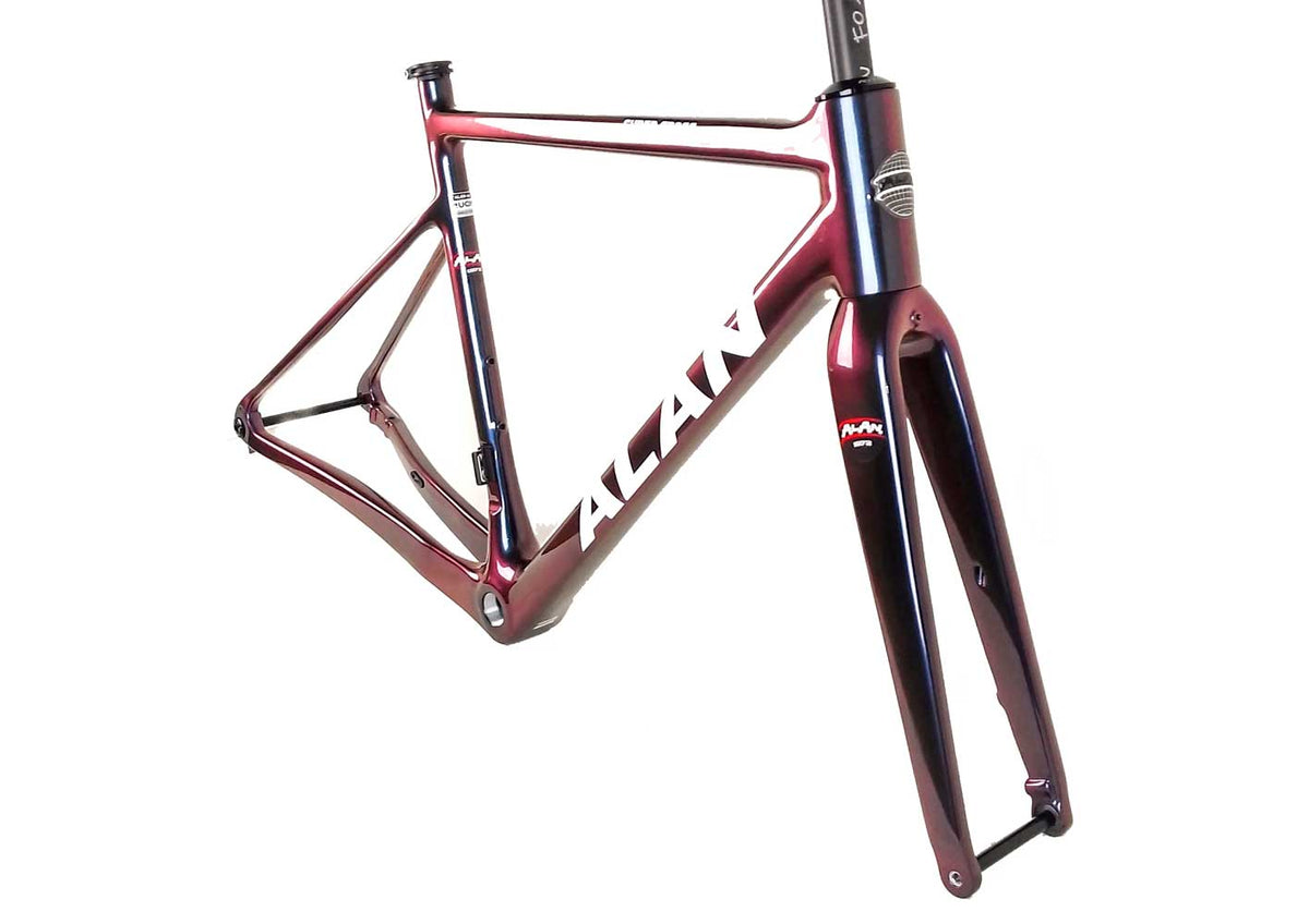 Cyclocrossbike "ALAN Super Cross Race Pro mit Shimano Ultegra DI2 2x12" BLOODY BLUE