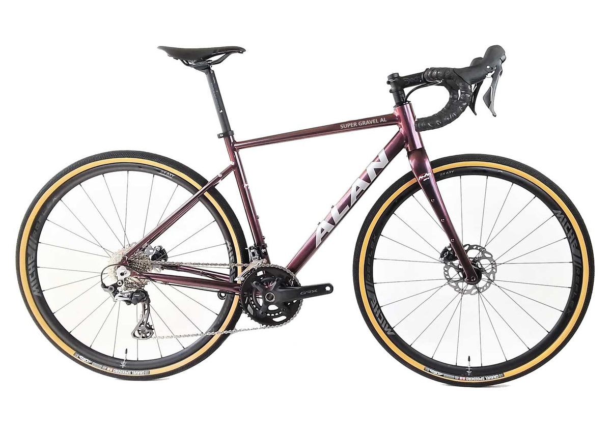 Gravelbike"ALAN Super Gravel AL Shimano GRX400 2x10" GOLDEN PURPLE