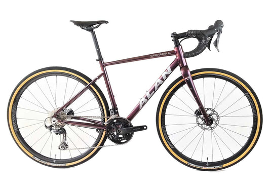 Gravelbike"ALAN Super Gravel AL Shimano GRX400 2x10" GOLDEN PURPLE