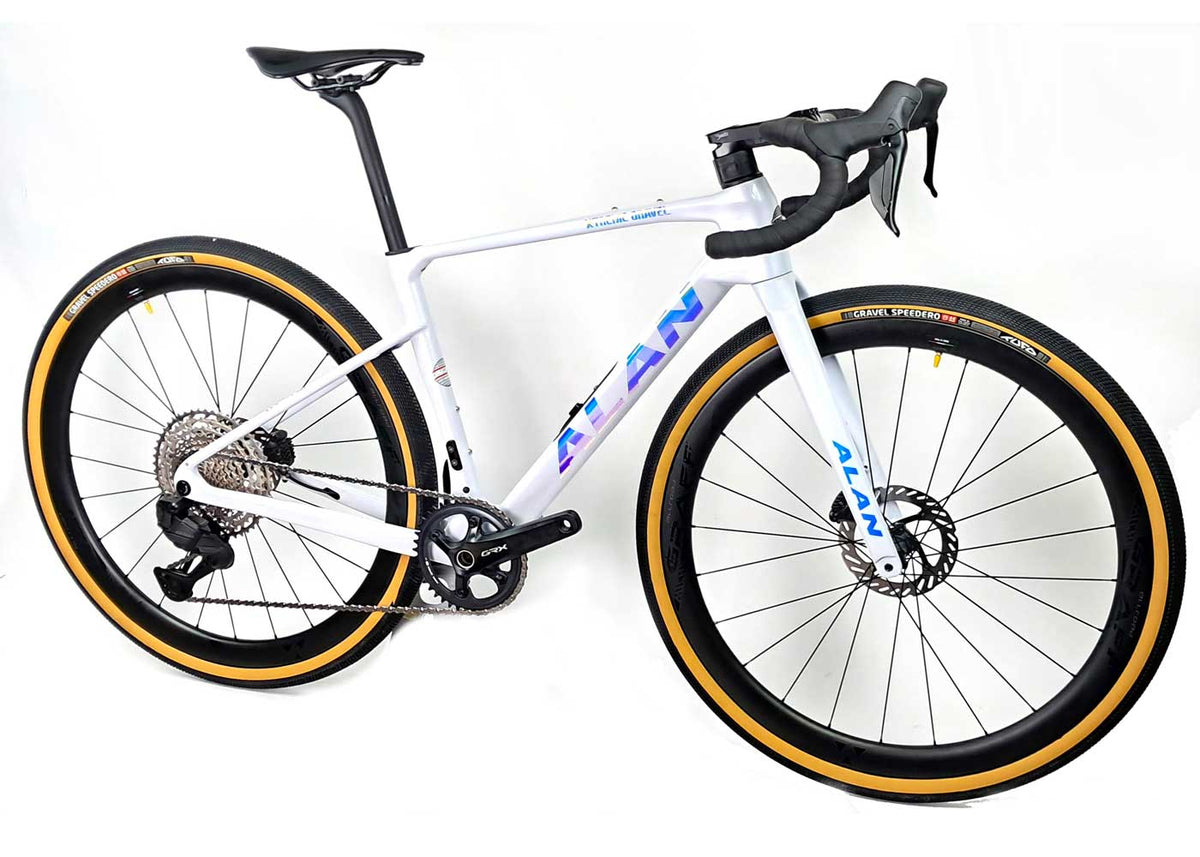 Gravelbike "ALAN Xtreme Gravel SRAM Rival AXS E1 2x12" OPAL WHITE