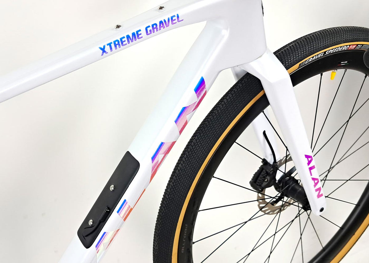 Gravelbike "ALAN Xtreme Gravel SRAM Rival AXS E1 2x12" OPAL WHITE