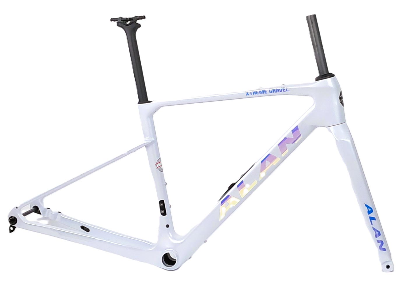 Gravelrahmen "ALAN Xtreme Gravel" OPAL WHITE