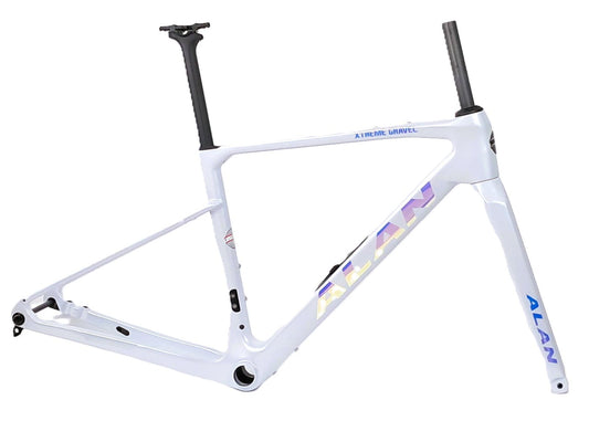 Gravelrahmen "ALAN Xtreme Gravel" OPAL WHITE