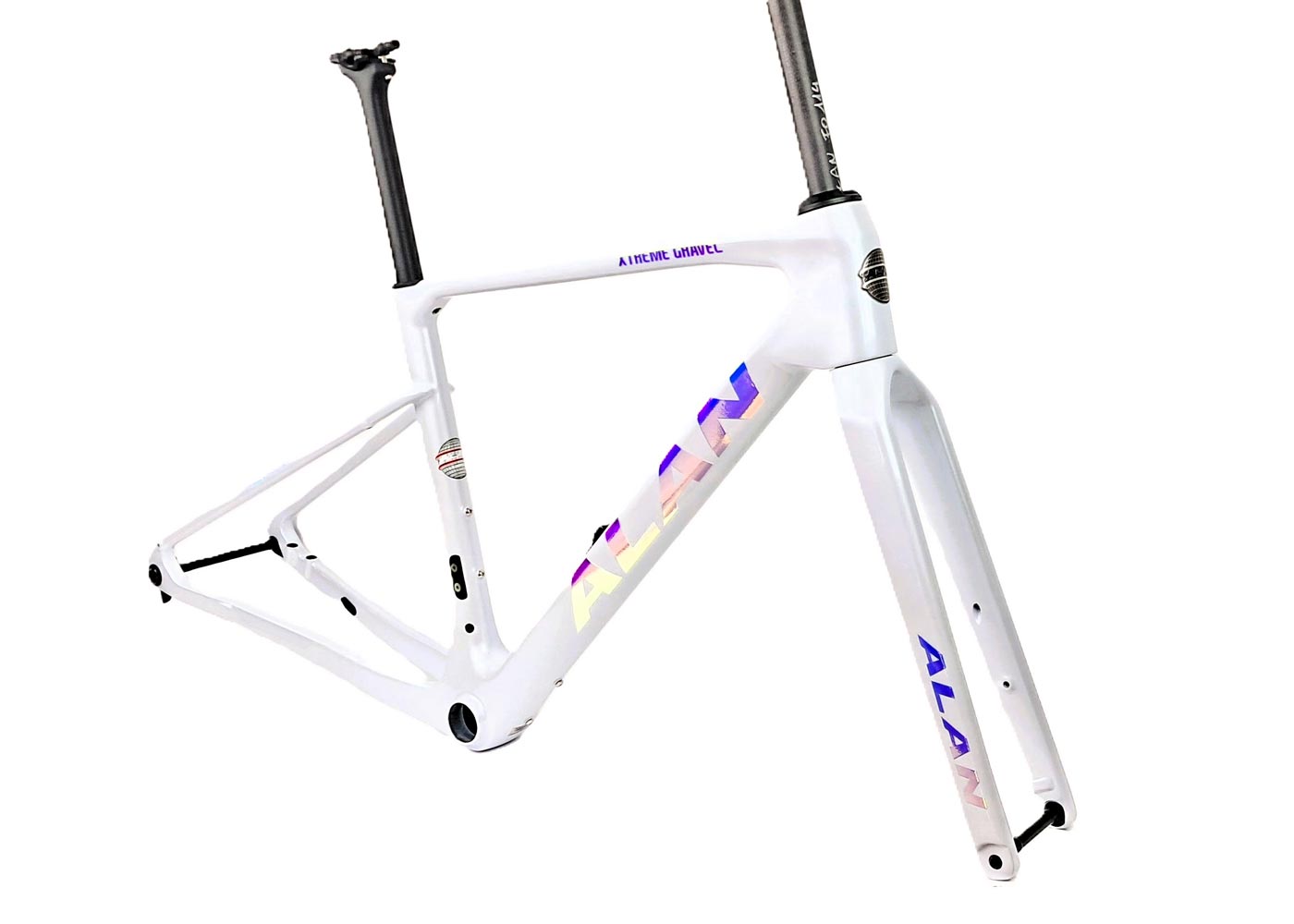 Gravelrahmen "ALAN Xtreme Gravel" OPAL WHITE