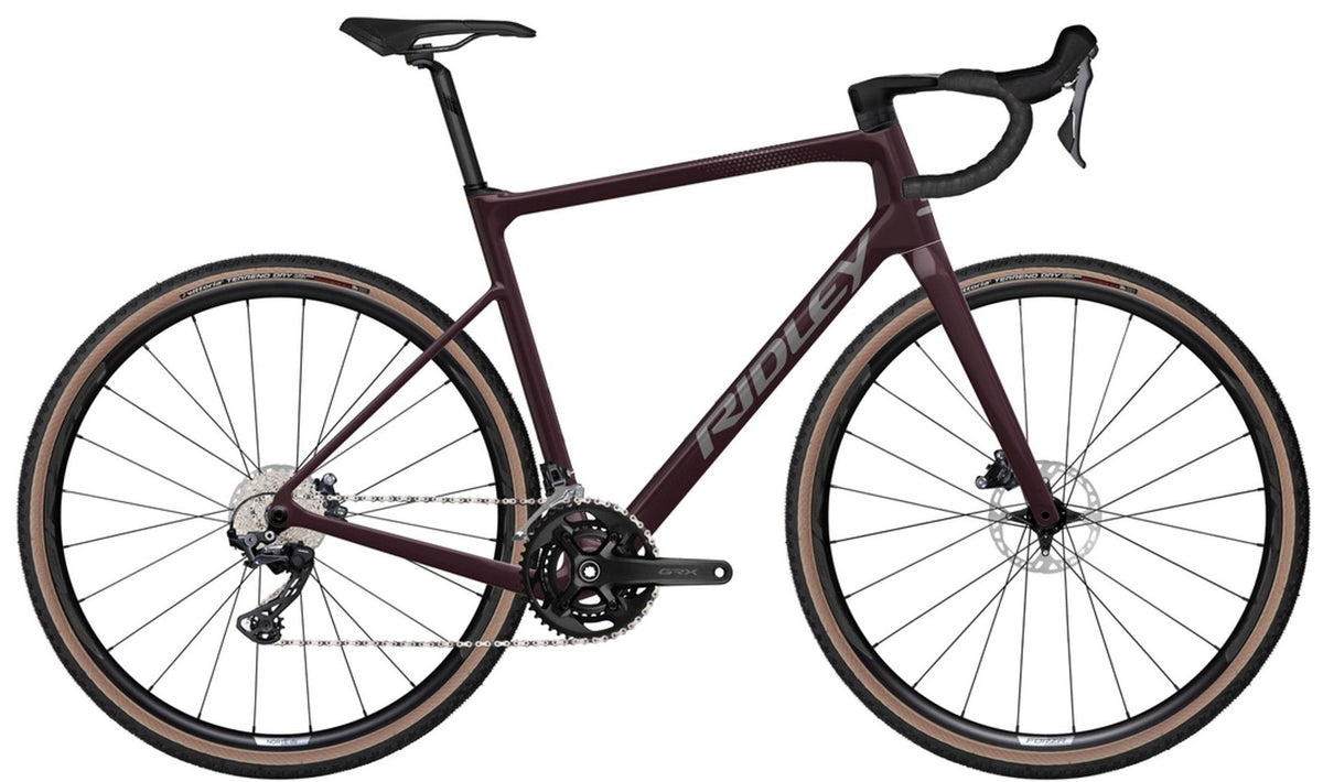 Gravelbike "Ridley GRIFN GRX600 2x12 Speed" Dark Plum Metallic