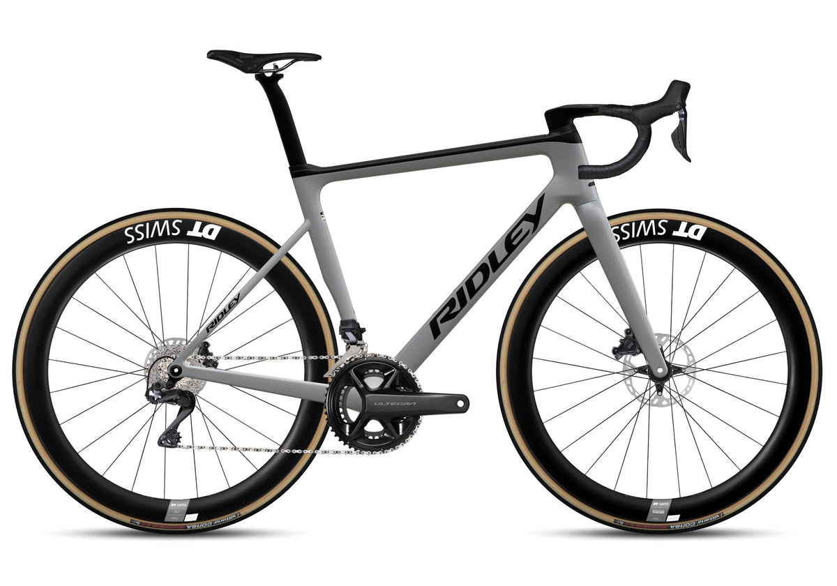 Rennrad "Ridley Falcn RS mit Shimano Ultegra DI2 2x12sp" Grau
