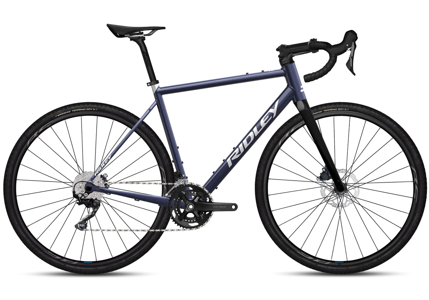 Gravelbike "Ridley GRIFN A Shimano GRX 600 2x12sp" Dark Violet Cameleon