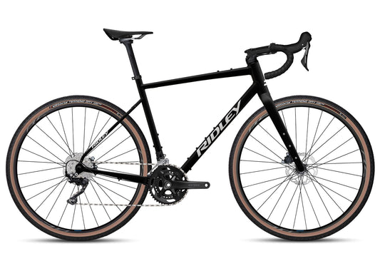 Gravelbike "Ridley Kanzo Adventure Alu Shimano GRX 400 2x10sp" Schwarz