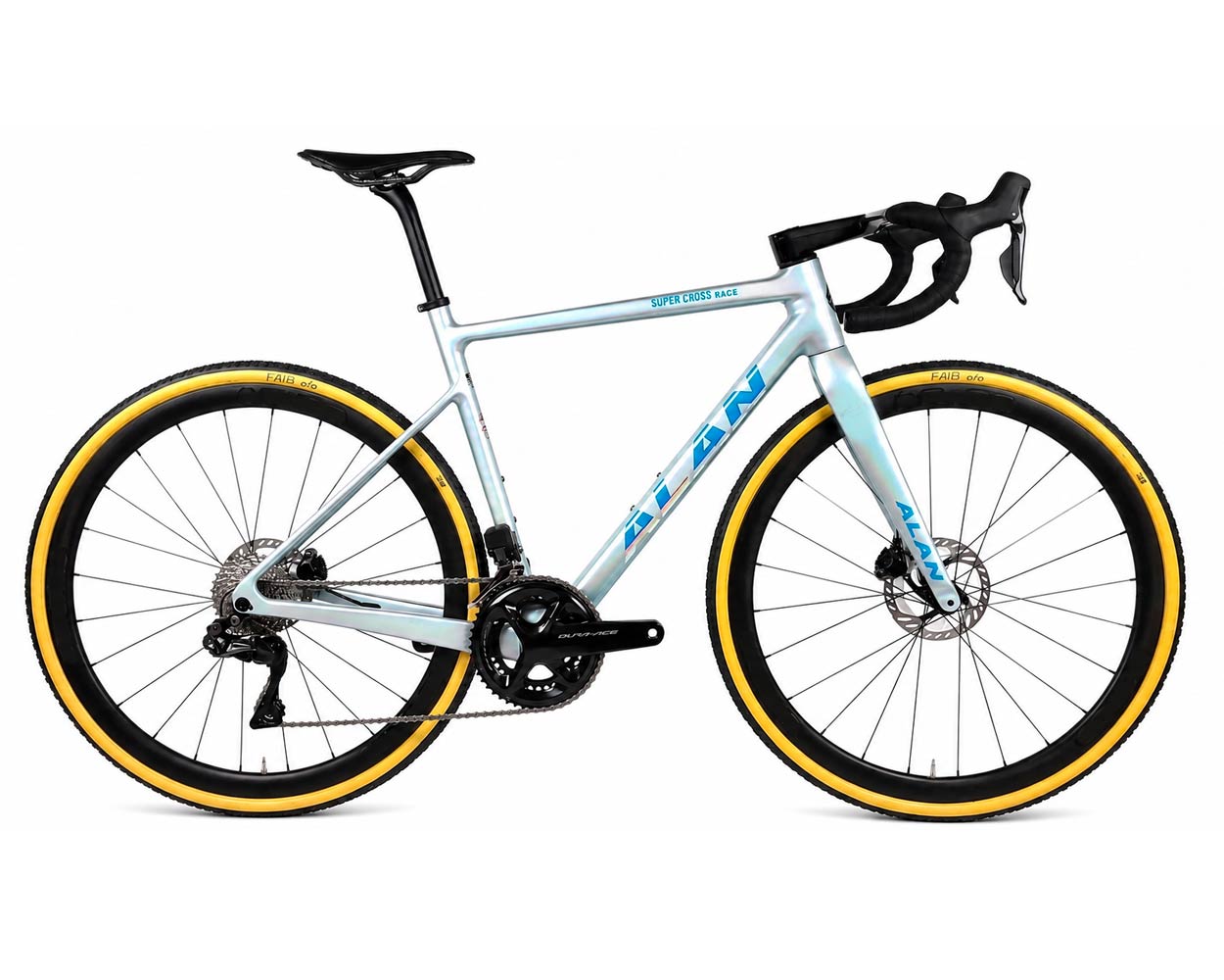 Cyclocrossbike "ALAN Super Cross Race Pro mit SRAM Rival E1 1x12" WHITE OPAL