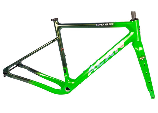 Gravelrahmen "ALAN Super Gravel Carbon" SG2 AURIVERDE