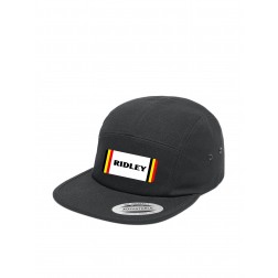Ridley 5 Panel cap "heritage" black/ white patch