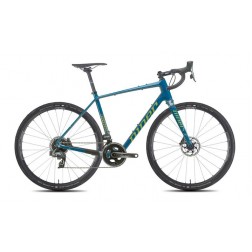 Gravel Bike Niner RLT 9 RDO Carbon with SRAM Rival 1x11 hydraulic Design blue